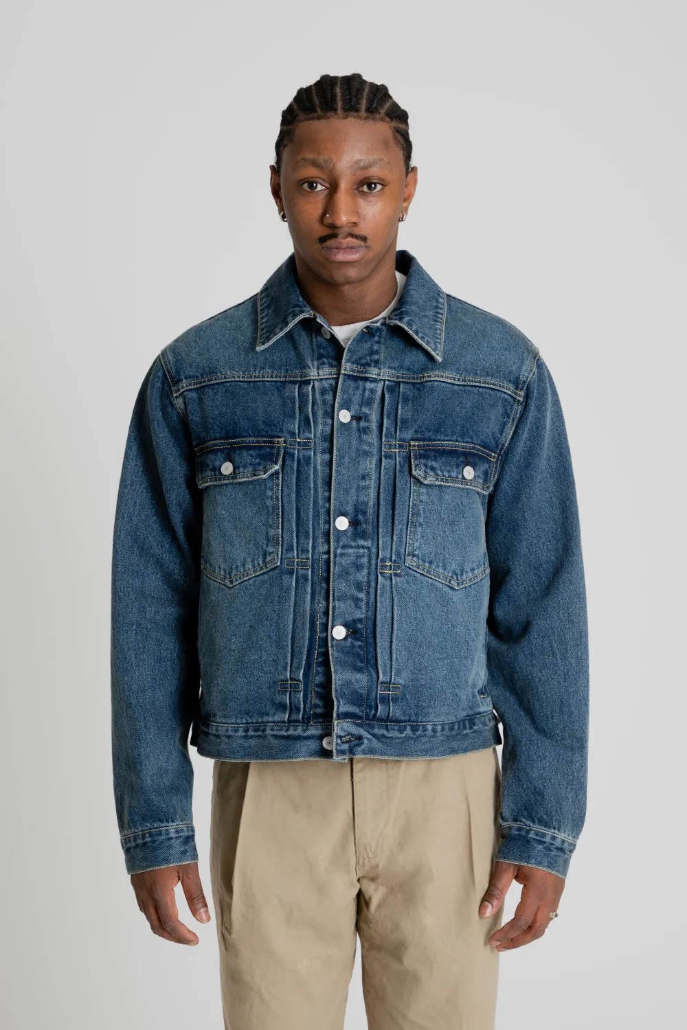 2nd Type Denim Jacket - Indigo Washed