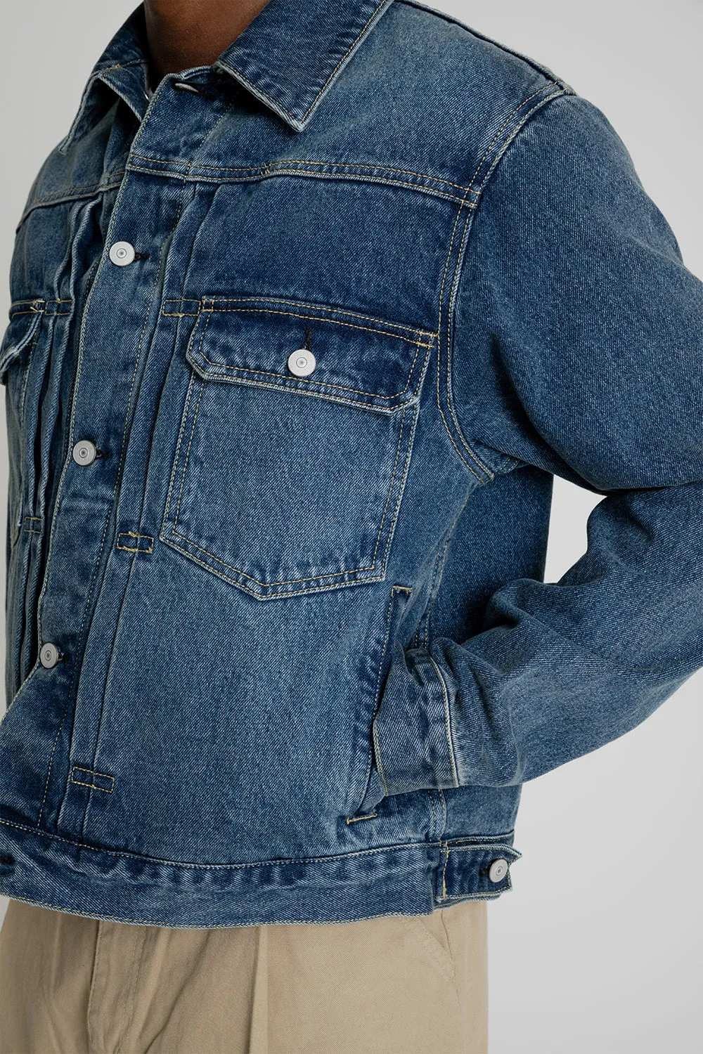 2nd Type Denim Jacket - Indigo Washed