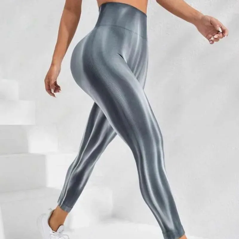 6 Colors Gradual Color Yoga Leggings For Women Fitness