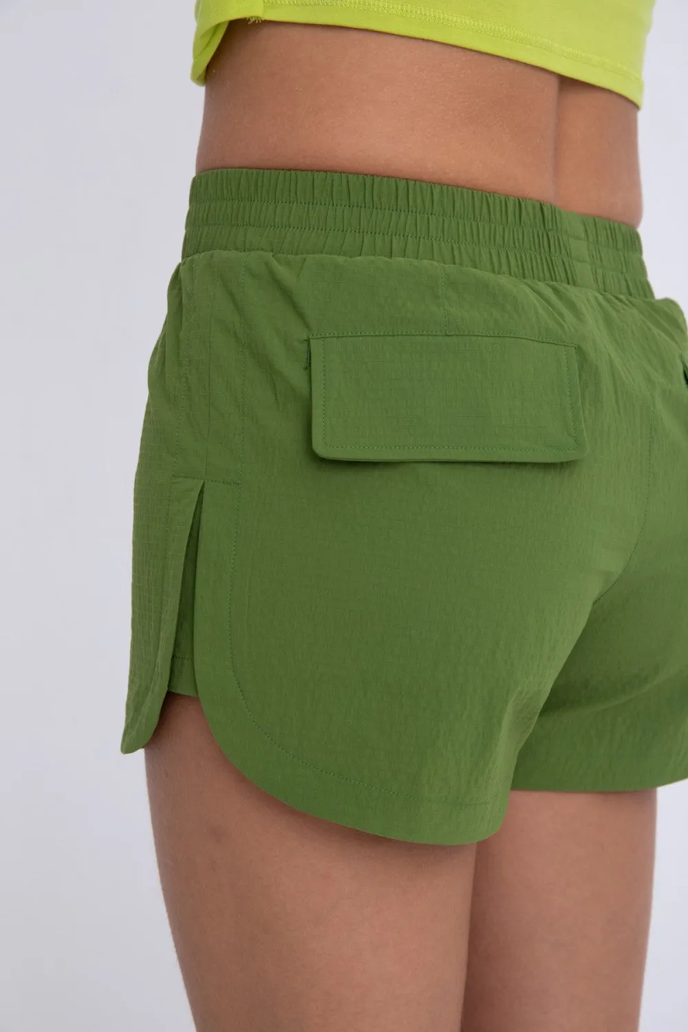 Back Pocket Active Dolphin Shorts
