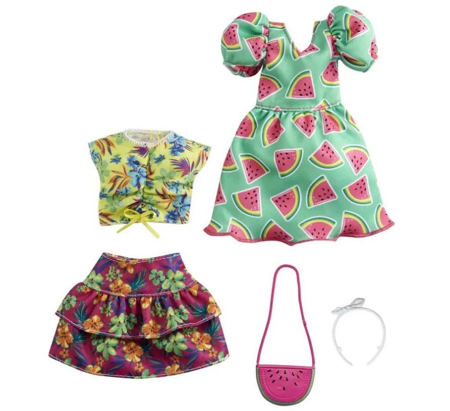 Barbie Fashions 2 Pack Watermelon Dress