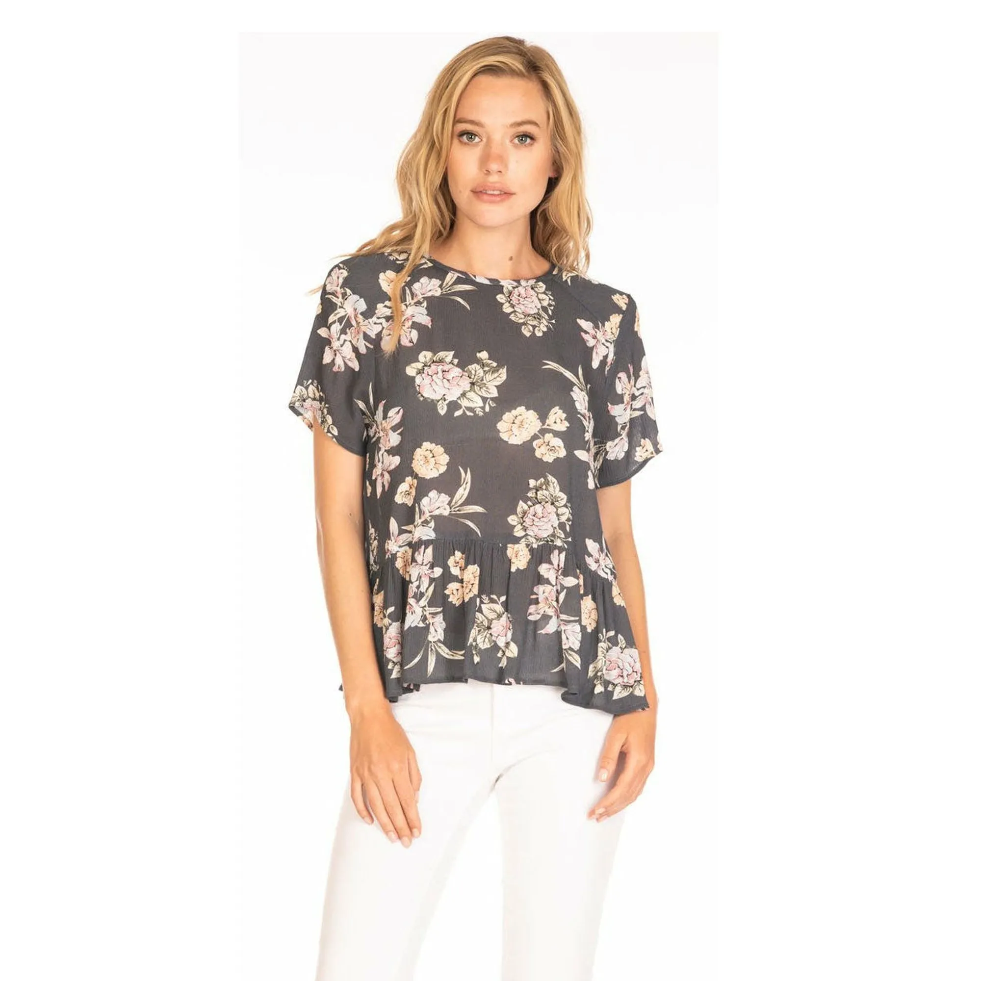 Brealyn Grey Top