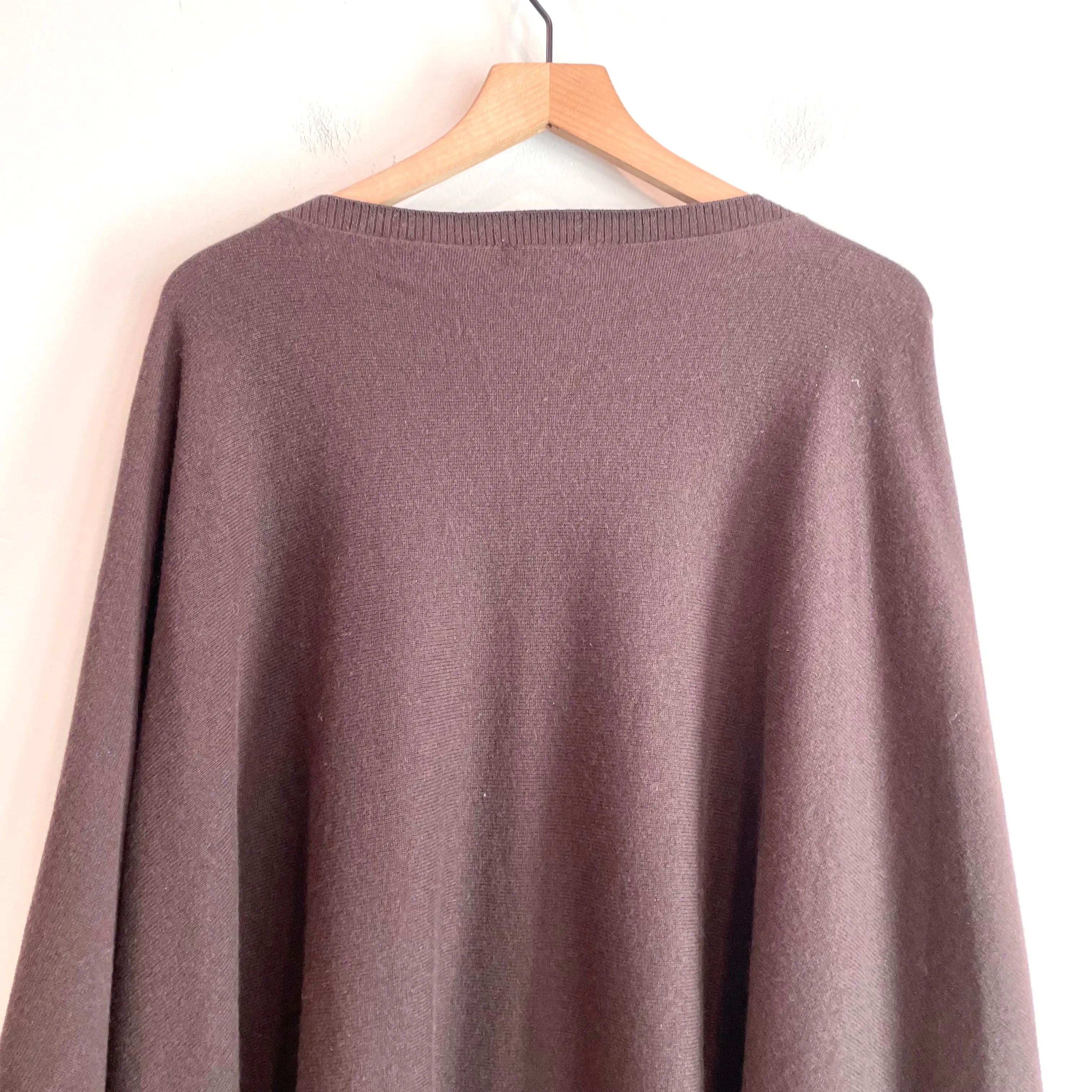 Cashmere Oversized Dolman Sweater