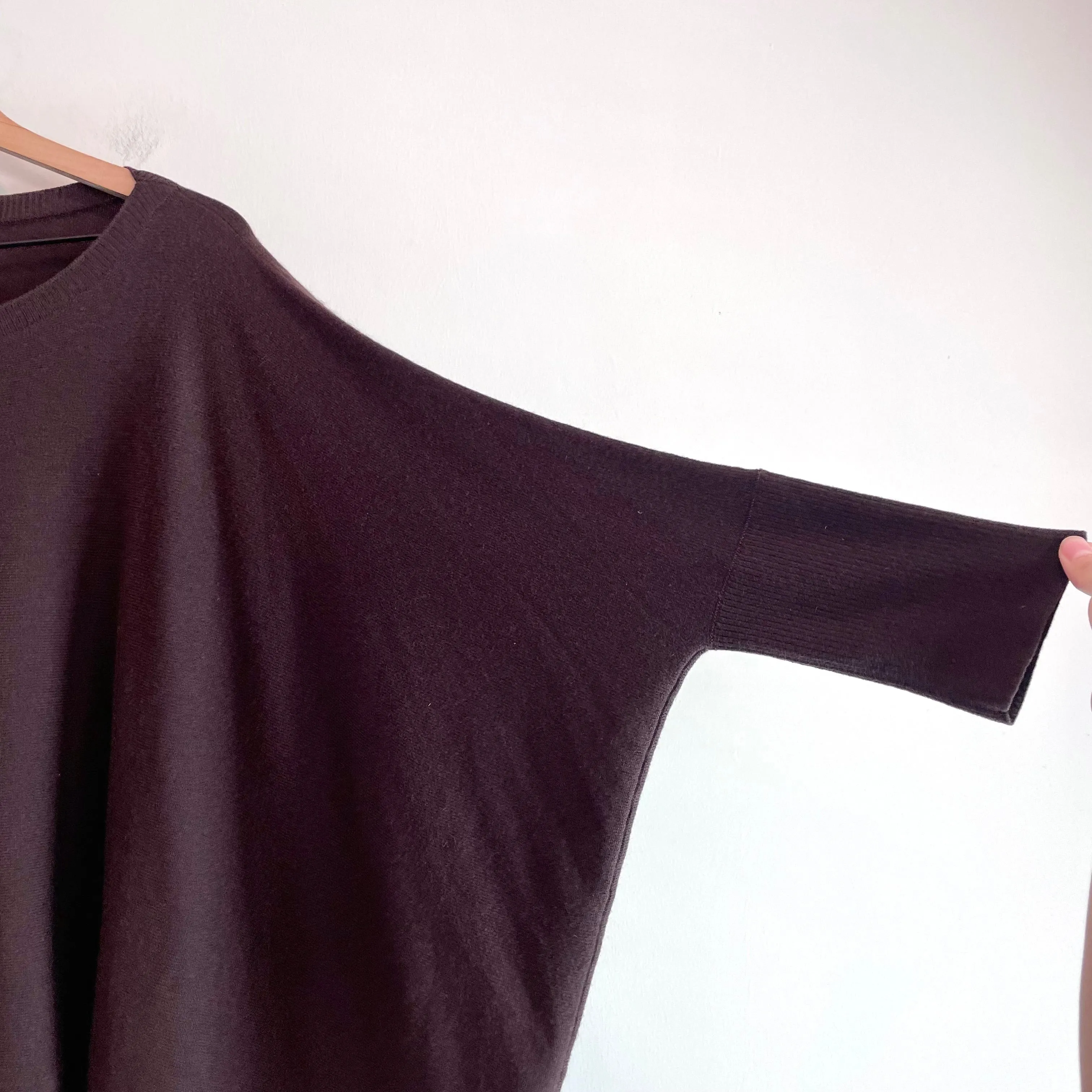 Cashmere Oversized Dolman Sweater