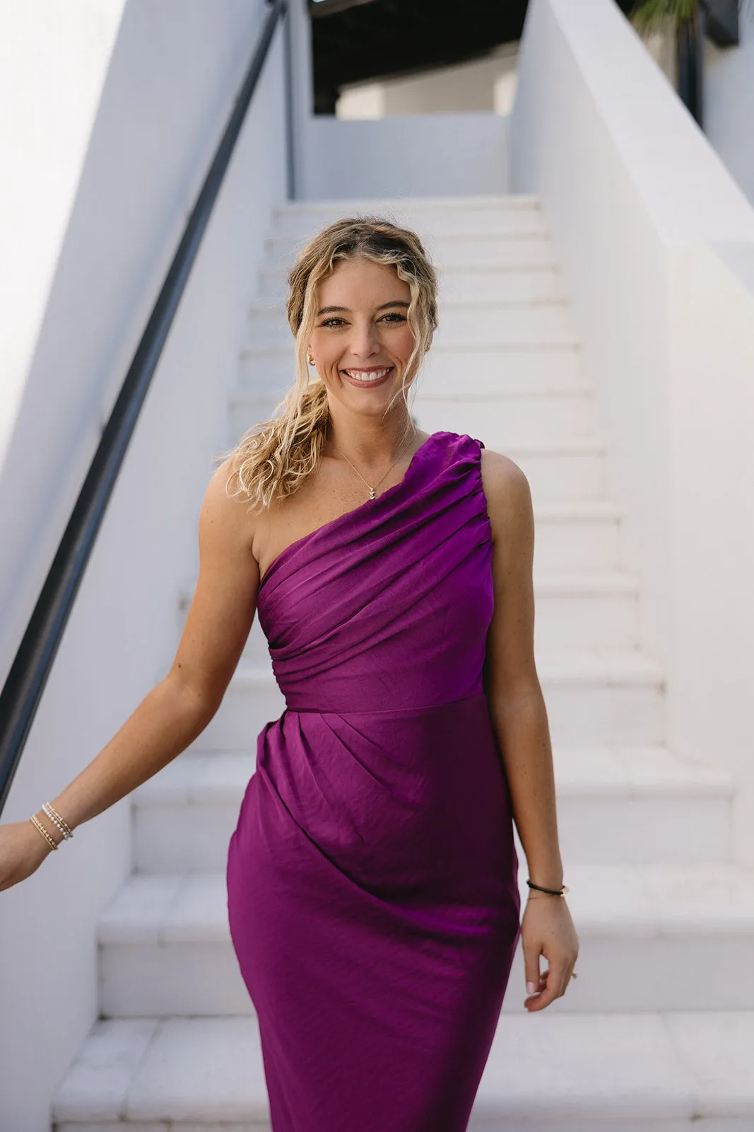 Delilah Maxi Dress - Berry