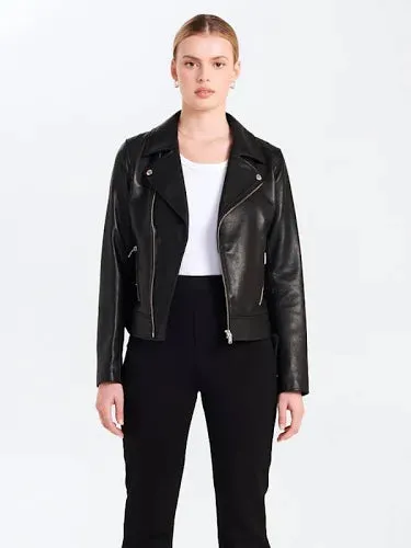 Essential Biker Jacket Textured