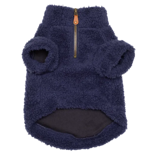 Fleece Pullover | Navy
