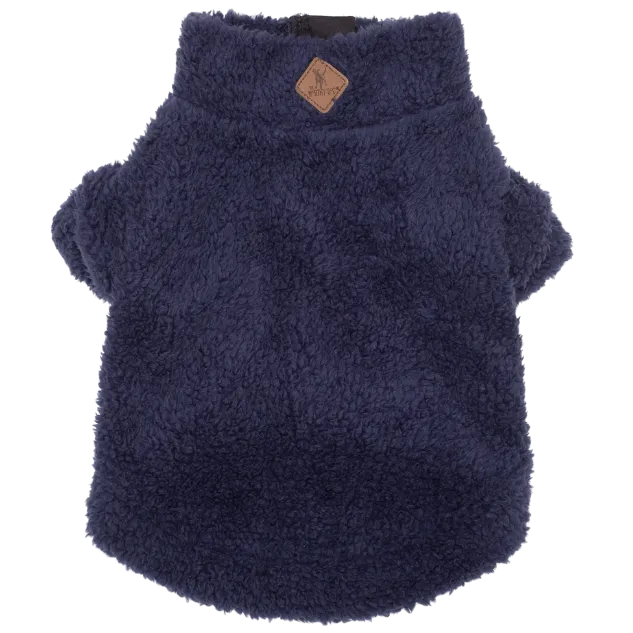 Fleece Pullover | Navy