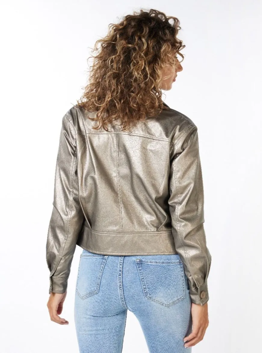 Jacket PU [Soft Gold-F2311501]