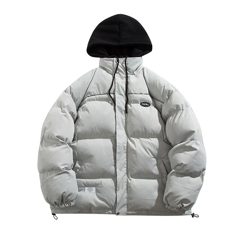 KEITH HOMMA VELVET BOMBER HOODED JACKET