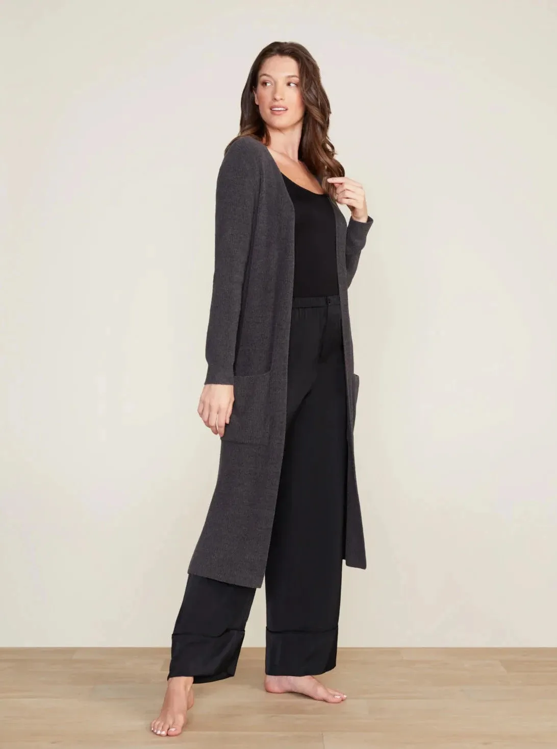Long Cardigan [Carbon-BDWCU20838]