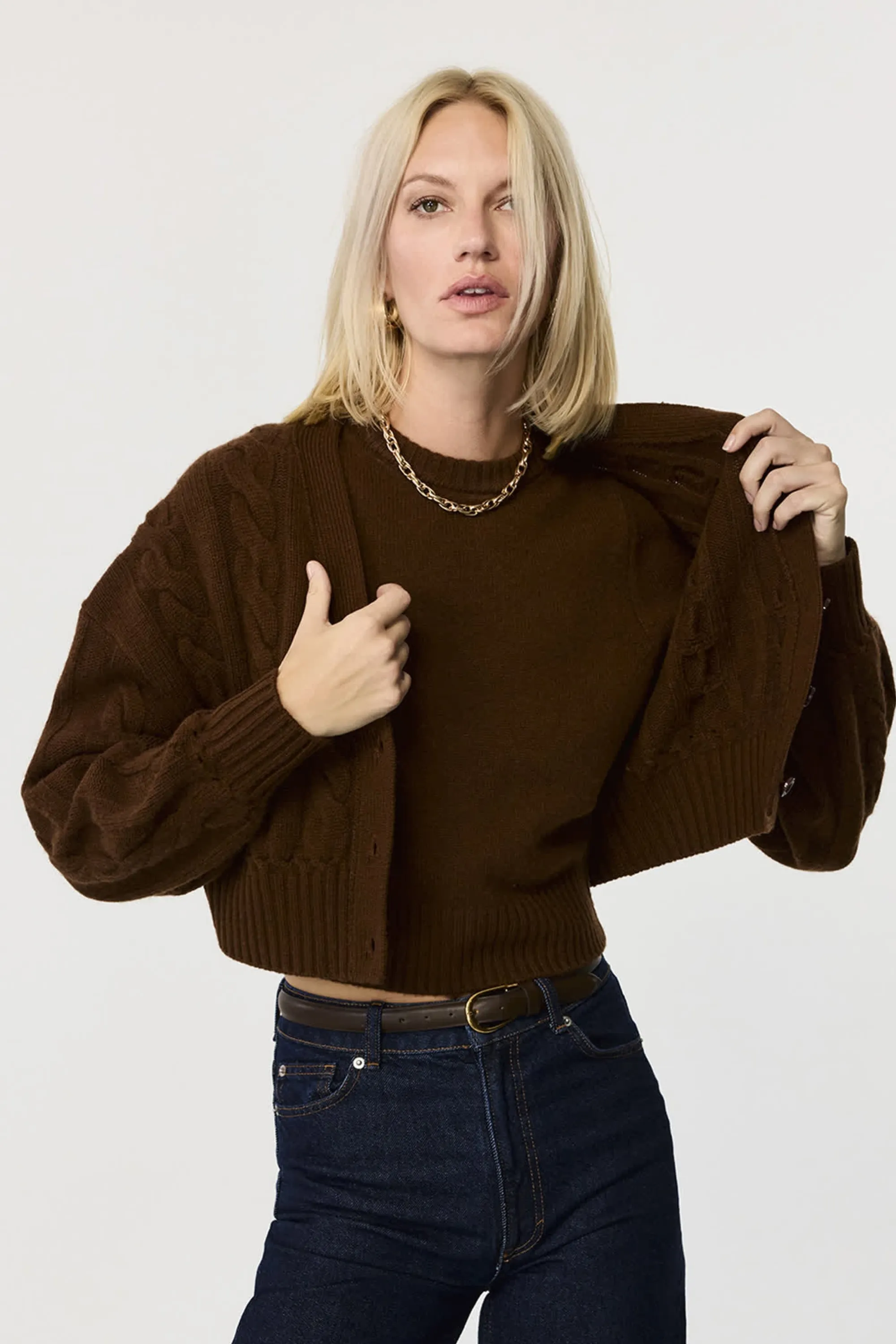 Lucie V-Neck Cardigan