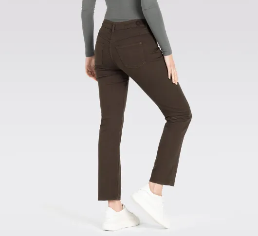 Mac Jeans - Dream Straight Trouser in Deep Brown