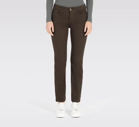 Mac Jeans - Dream Straight Trouser in Deep Brown