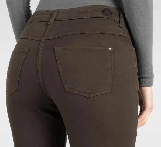 Mac Jeans - Dream Straight Trouser in Deep Brown