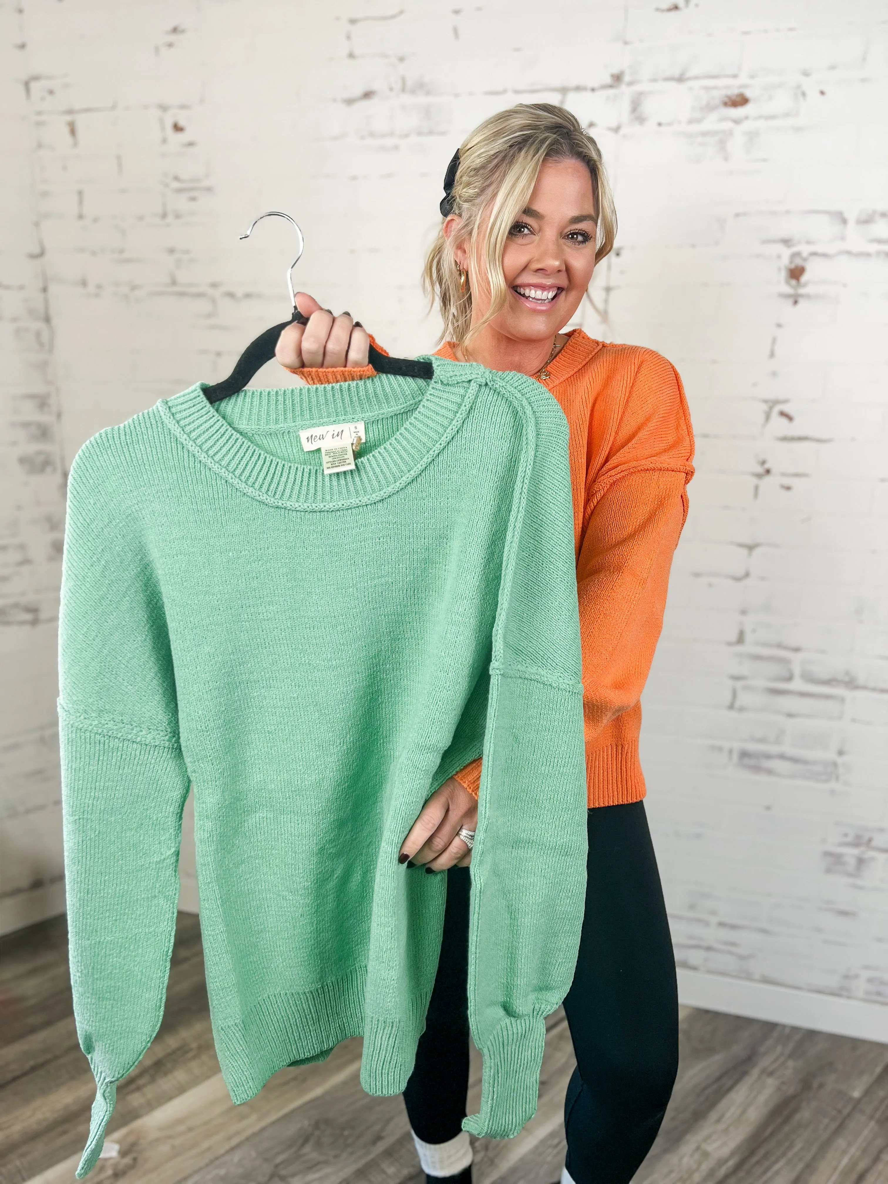 Oversized Solid Sweater