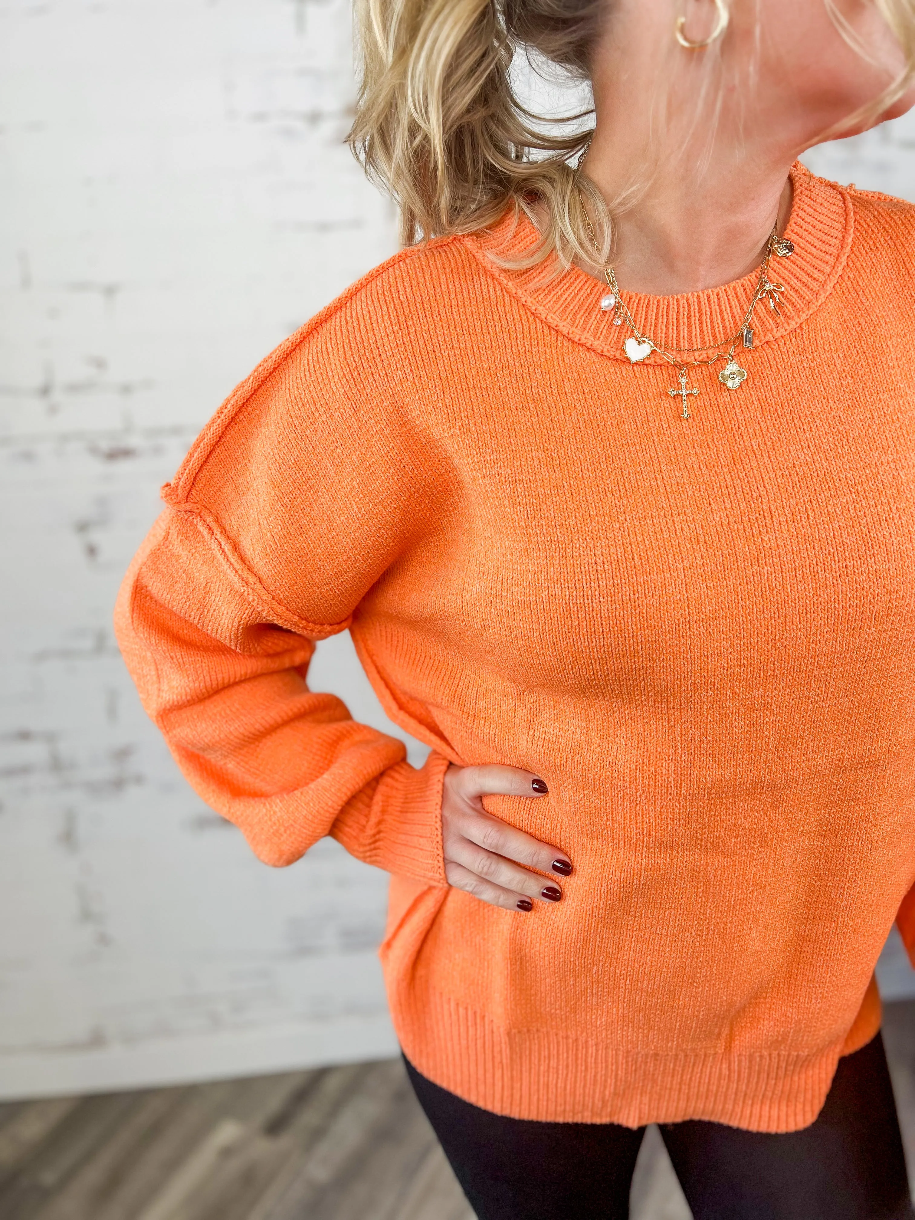 Oversized Solid Sweater