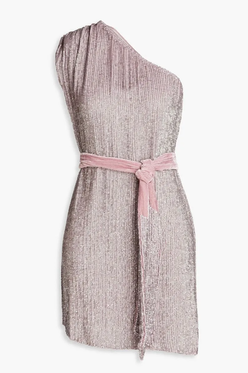 Retrofete Ella One-shoulder dress in lilac