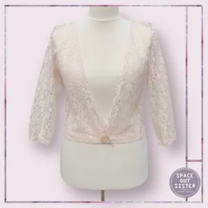 Vintage Barely There Pink Bed Jacket