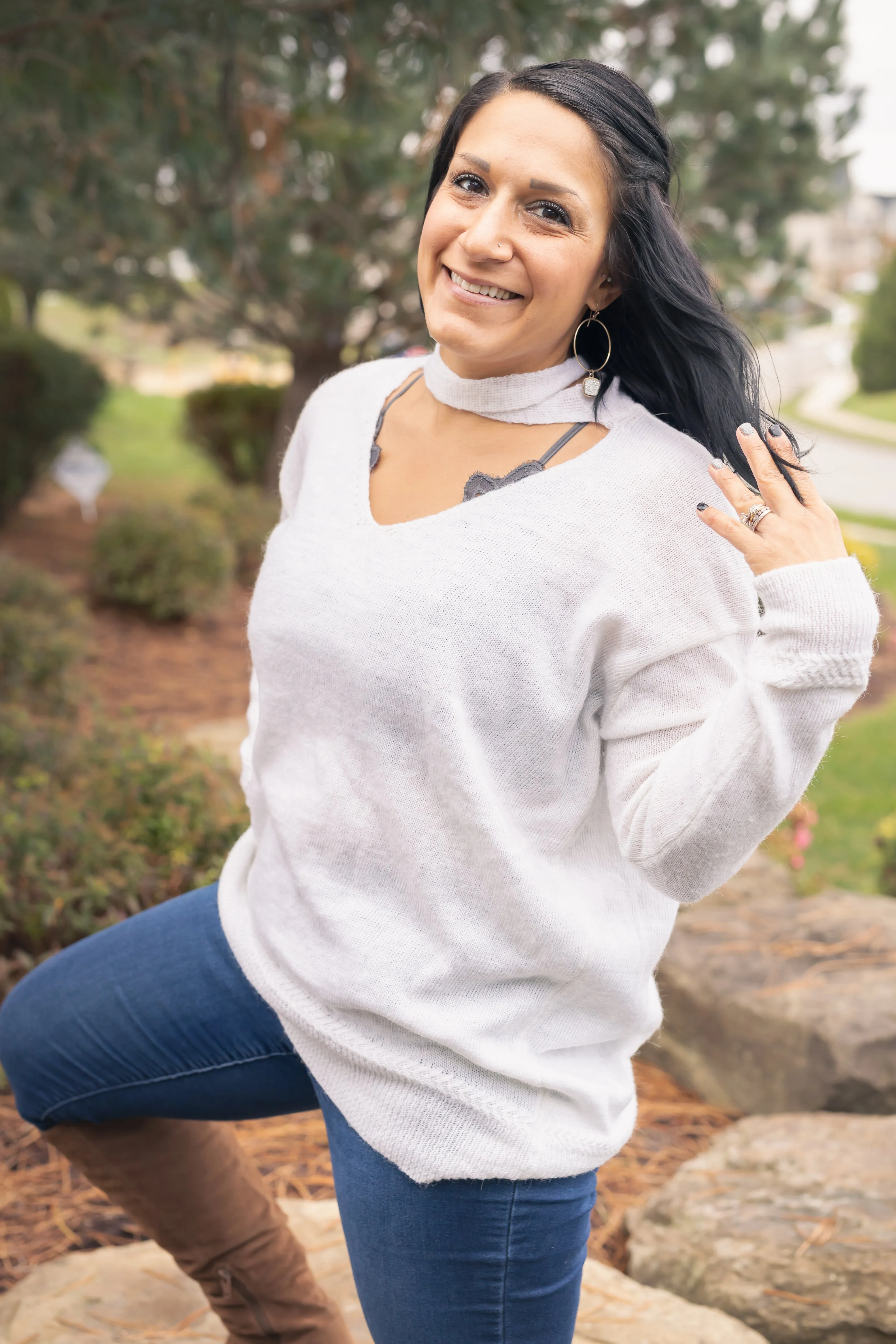 Winter’s First Kiss Sweater