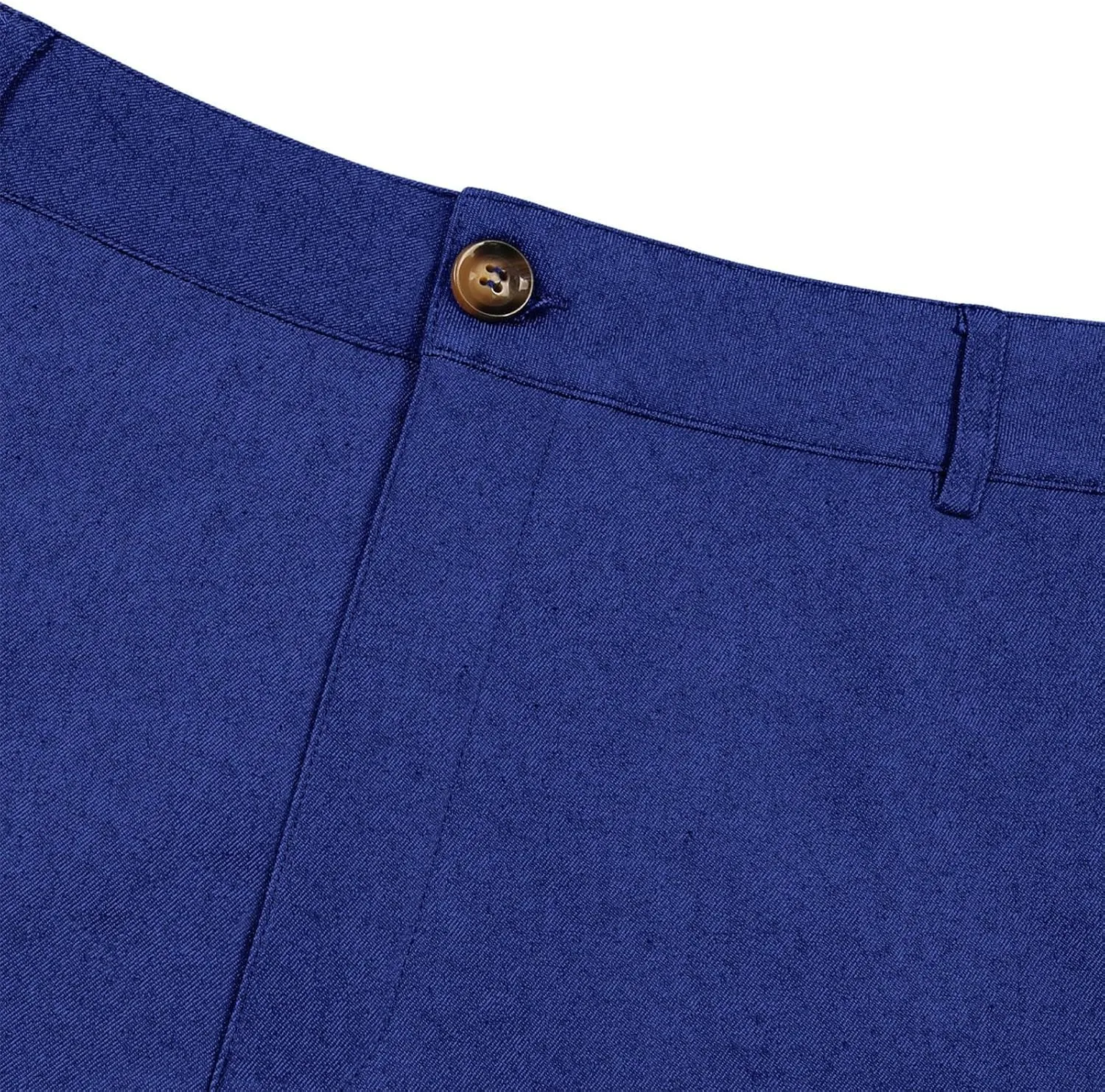 wodceeke Business Skinny Pants for Men Zipper High Waist Solid Color Pants Casual Stretchy Tapered Suit Trousers with Pocket