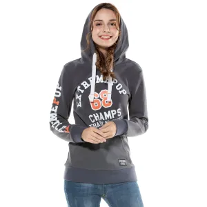 Women's Hoodie CHAMPS Sweatshirt S M L XL Navy Grey Pink